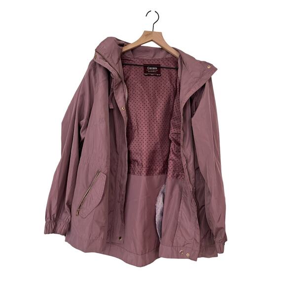 Cavalini Los Angeles Outerwear Lavender Lightweight Full Zip Jacket Size 2X - Picture 6 of 7